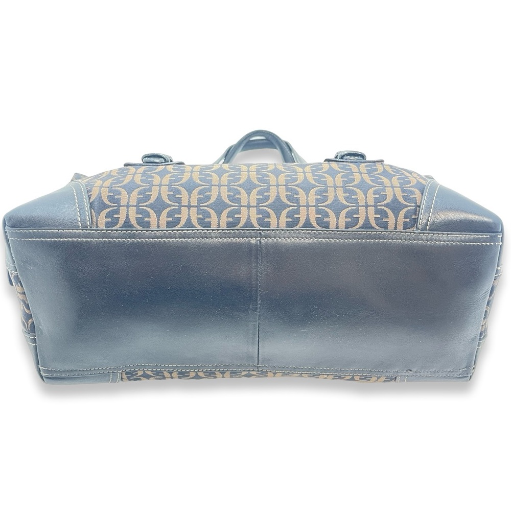 Fossil Vintage Baguette Jacquard Monogram Satchel - Picture 3 of 16